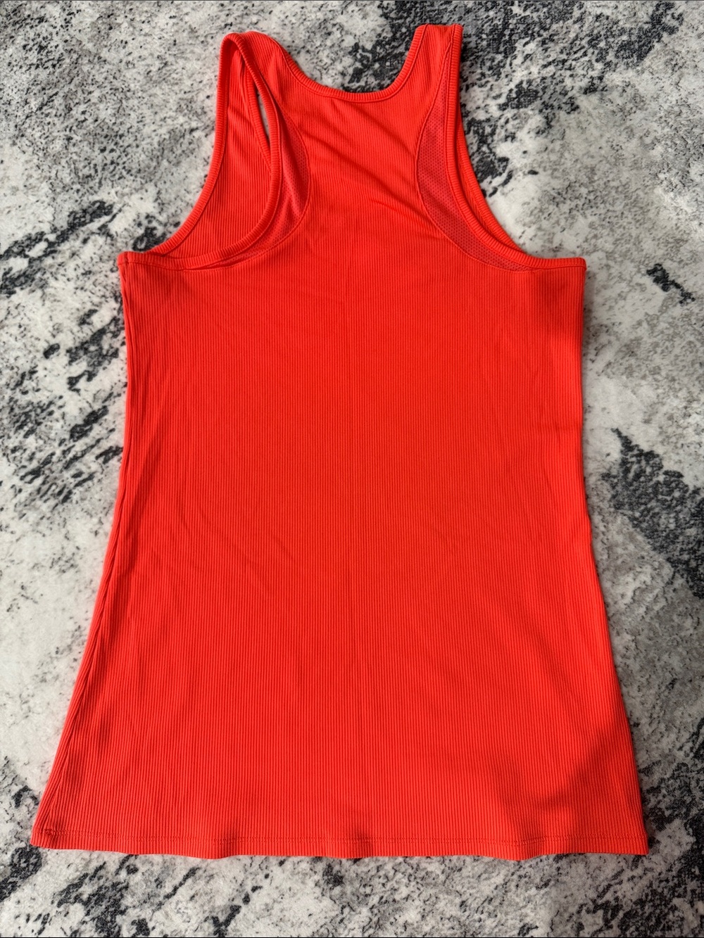 Under Armour Women's Ribbed Racerback Tank - Bright Red - Picture 2 of 2